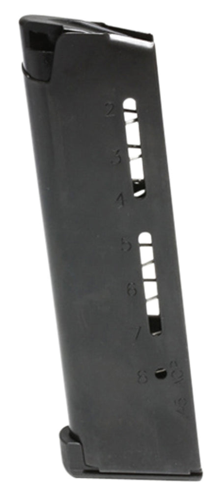 Wilson Combat ETM Blued Stainless 8rd .45 ACP 1911 Magazine with Lo-Profile Floor Plate