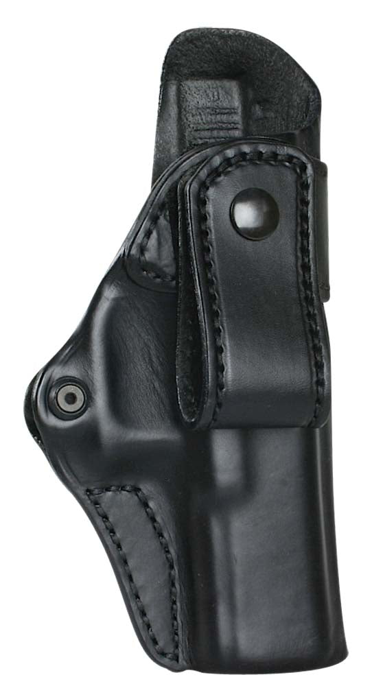 Blackhawk 420403BKR Black Leather IWB Holster Right Hand for Glock 9 and 40 Cal