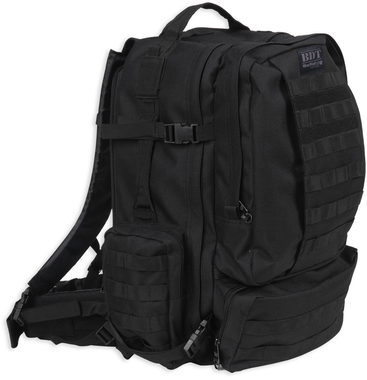 Bulldog BDT412B Tactical Backpack Large Black Alice Compatible Mesh Back