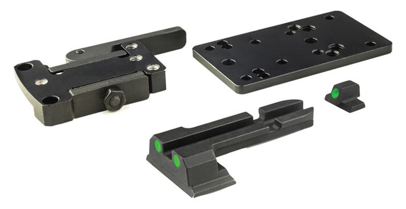 Mepro 88071509 MicroRDS QD Adapter CZ Shadow 1 & 2 with Backup Sights