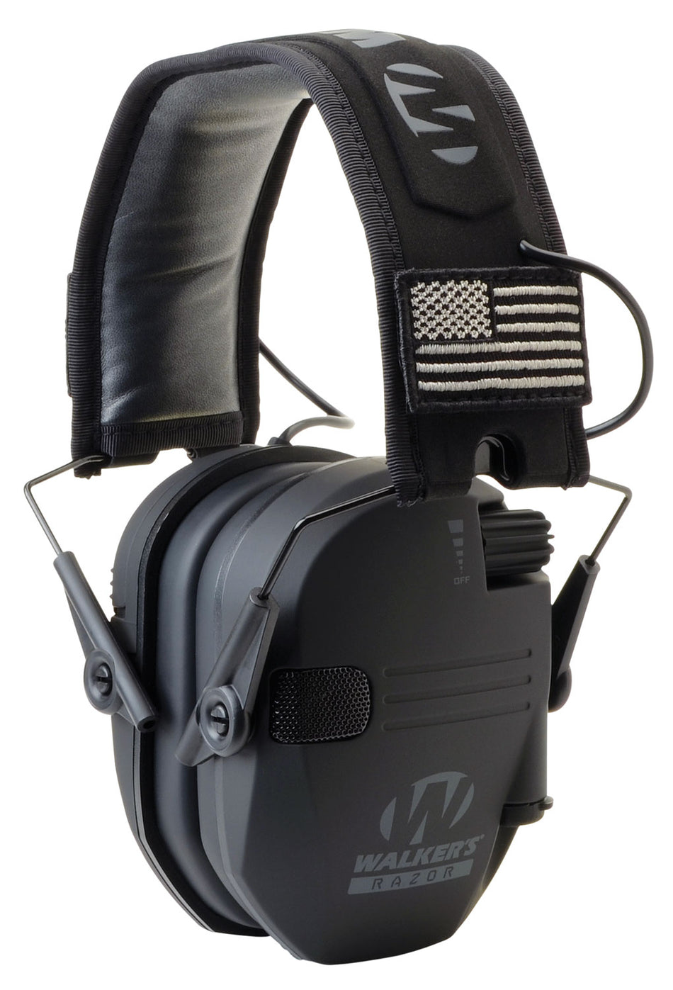 RAZOR SLIM ELECTRONIC MUFF BLACK PATRIOT