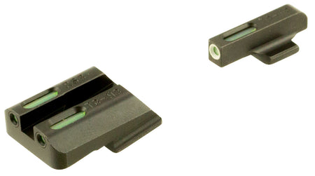 TruGlo TFX TG13RS3A Green Tritium Fiber Optic Sight Set with White Outline - Ruger American