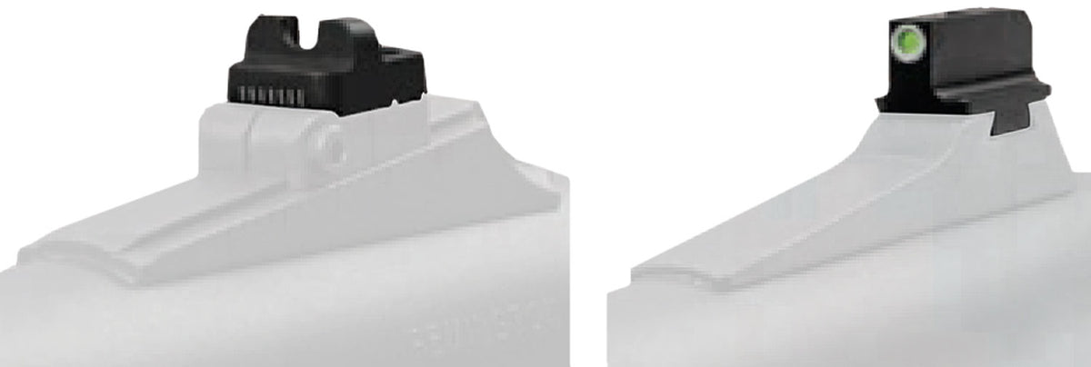 TruGlo Tritium Pro Night Sights Green Tritium White Outline Front & Green Rear TG231R3W