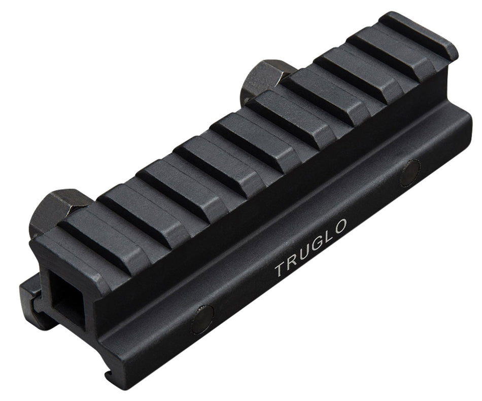 TruGlo TG8980B Matte Black Anodized Picatinny Riser Optic Mount