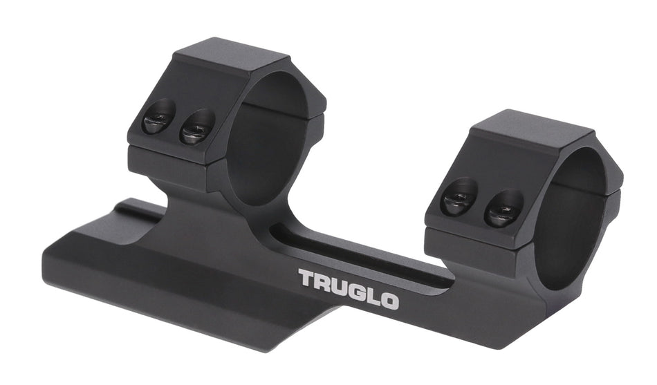 TruGlo TG8964B Anodized Black 30mm One-Piece Tactical Scope Ring and Mount Combo