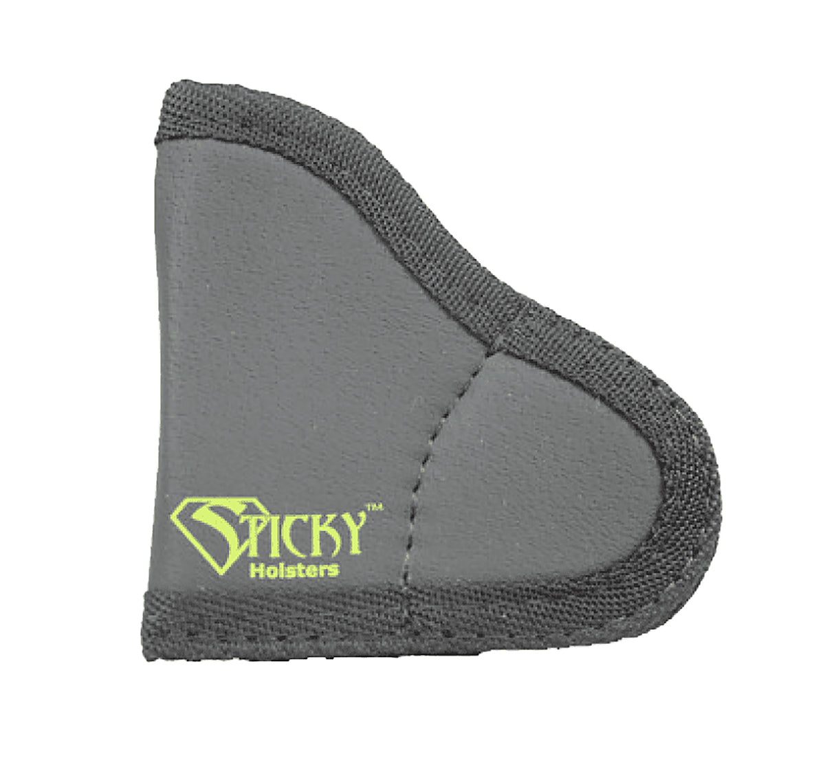 Sticky Holsters SM-1 Small Size IWB Holster Black/Green Latex Free Rubber Fits North American Arms PUG Ambidextrous