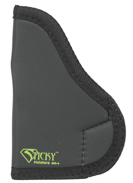 Sticky Holsters MD4 Carry Holster Black/Green Latex Free Rubber Fits Medium Frame Semi-Auto Pistol Ambidextrous