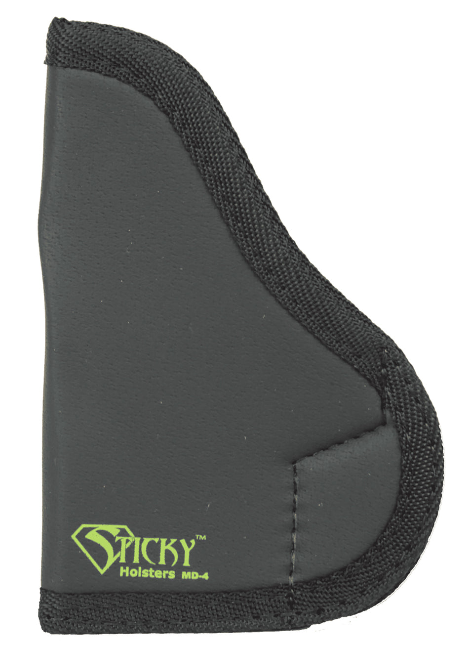 Sticky Holsters MD4 Carry Holster Black/Green Latex Free Rubber Fits Medium Frame Semi-Auto Pistol Ambidextrous