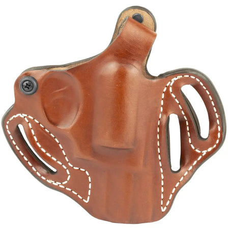 DeSantis Thumb Break Scabbard Holster, Colt Agent/Charter Bulldog 2-Inch/Ruger SP101, Black Leather, Right Hand
