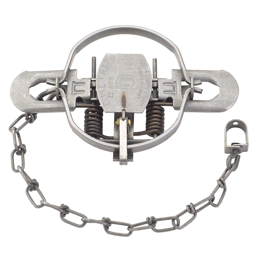 Duke #2 Coil Spring Animal Trap 5-1/2" Jaw Spread