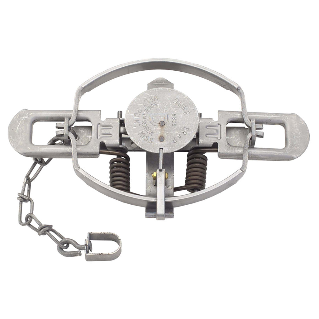 Duke #3 Coil Spring Animal Trap 6" Jaw Spread