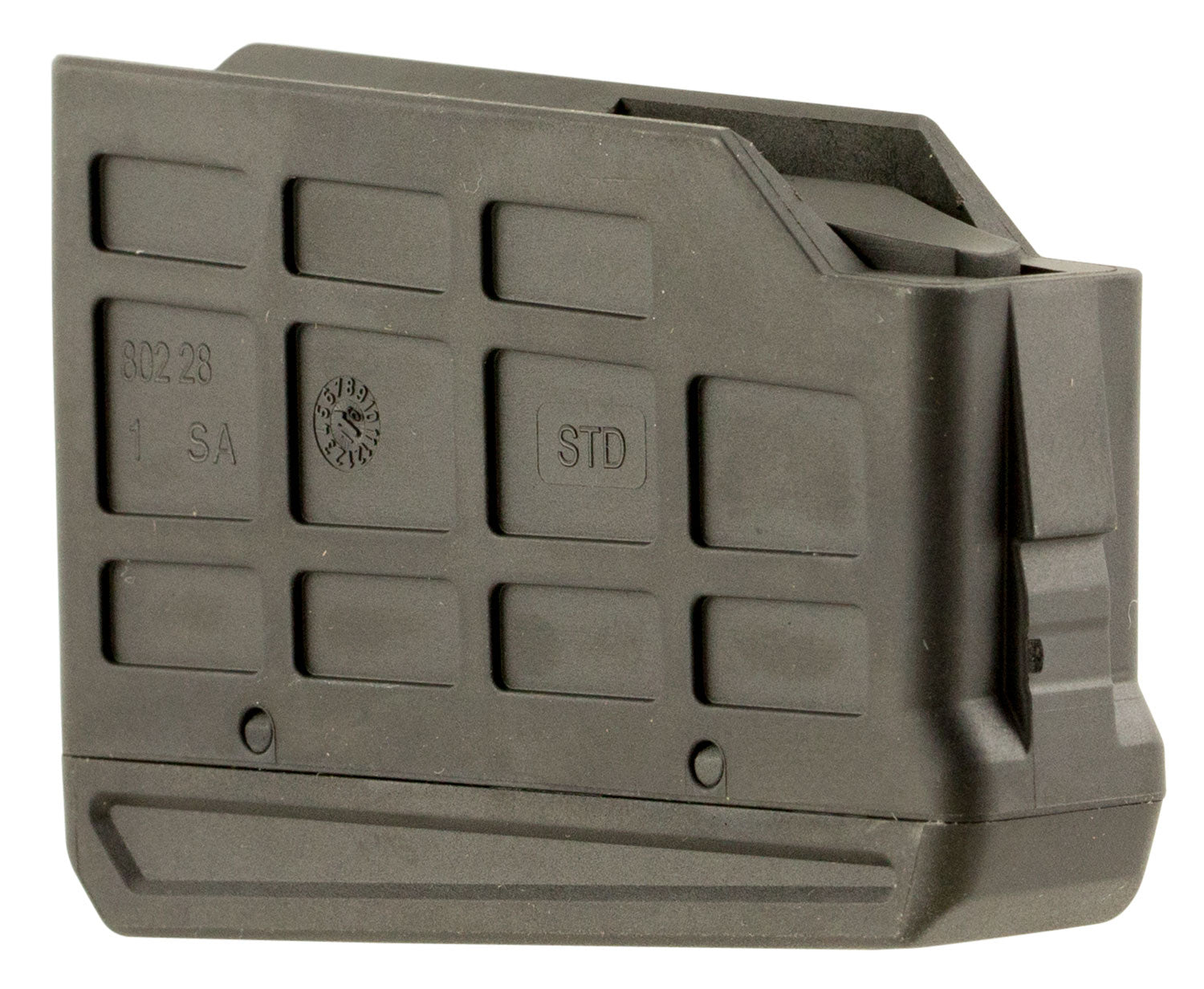 Winchester Repeating Arms 112098802 Short Action 3rd Detachable Magazine Black Polymer Fits XPR 6.5 Creedmoor 308 Win 7mm-08 243 Win