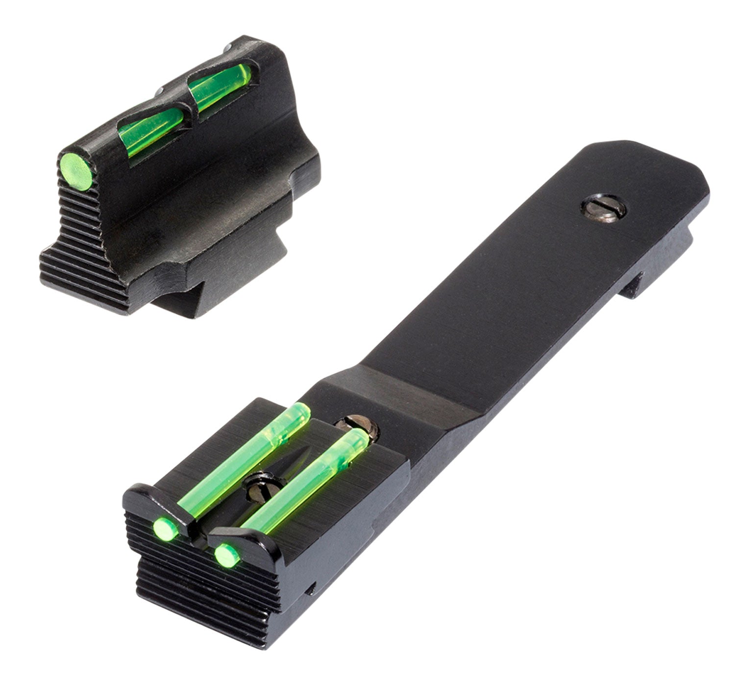 HiViz HHVS450 LiteWave Black Front Rear Sight Set for Henry H001T H003T H004 AB CM2 ES FM Series