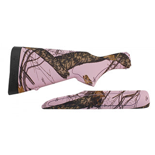 Remington 870 Compact 20 Gauge Buttstock with Recoil Pad MO Pink Camo