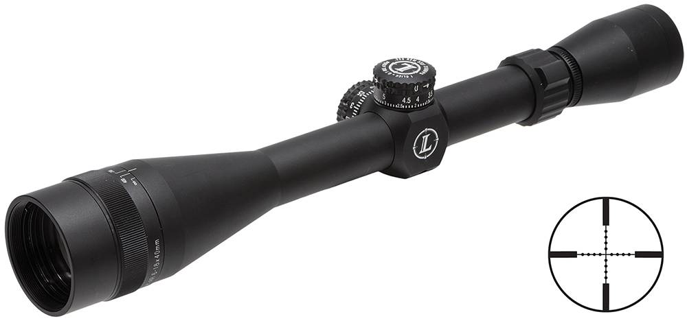 Leupold 115394 Mark AR Mod 1 6-18x40mm Black Matte 1" Tube Firearm Scope Mil-Dot