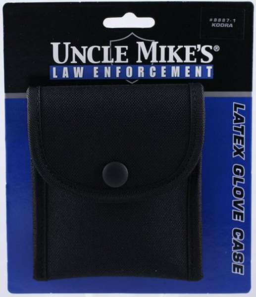 Mike's Black Latex Glove Storage Pouch Case