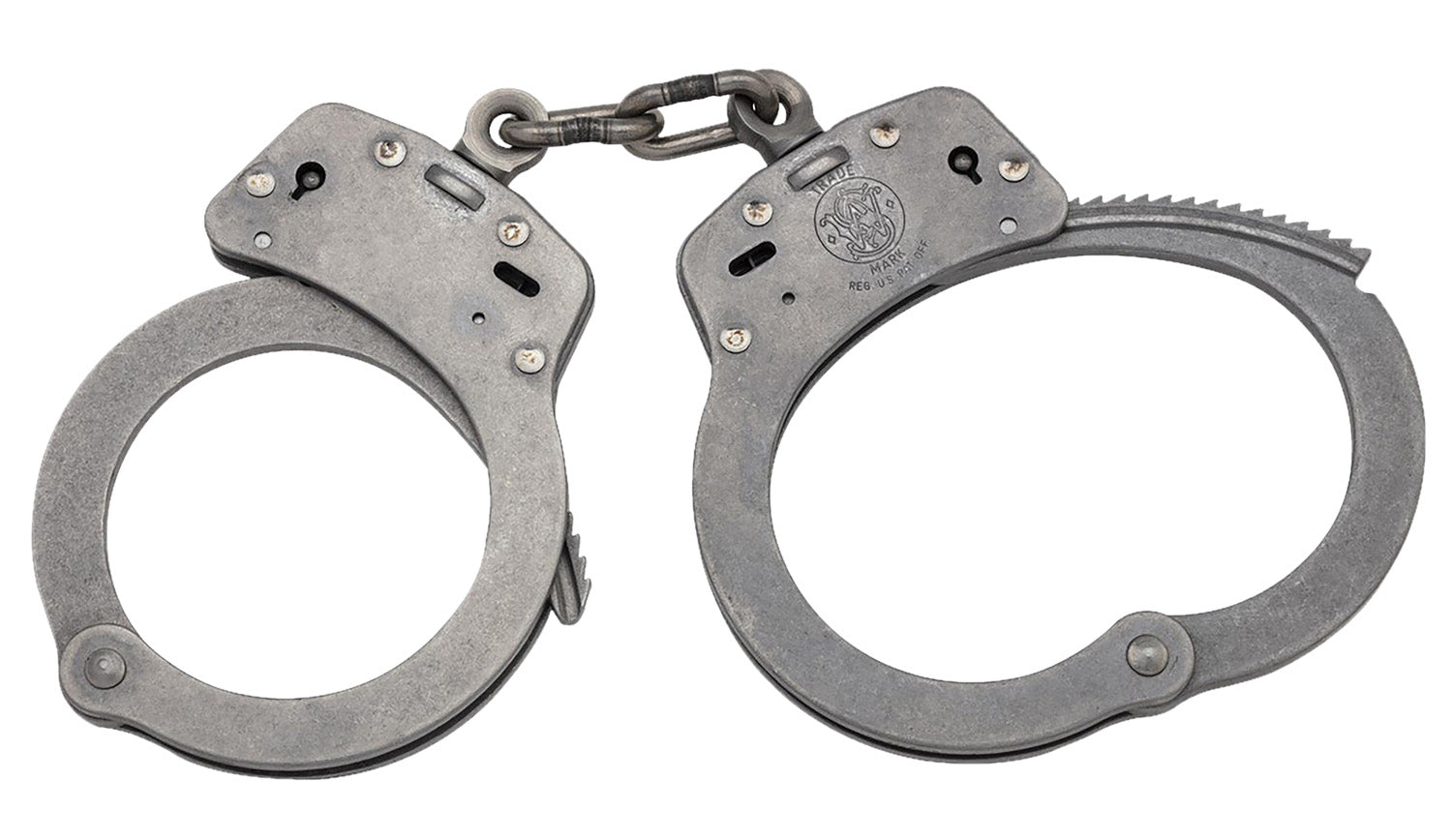 Smith & Wesson 350105 103 Stainless Steel Slot Lock Handcuffs for Saltwater Use