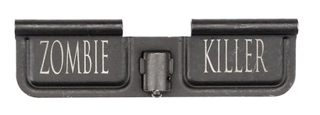 Spikes SED7007 AR-15 Mil-Spec Ejection Port Door - Zombie Killer Engraved Black Phosphate Stamped Steel