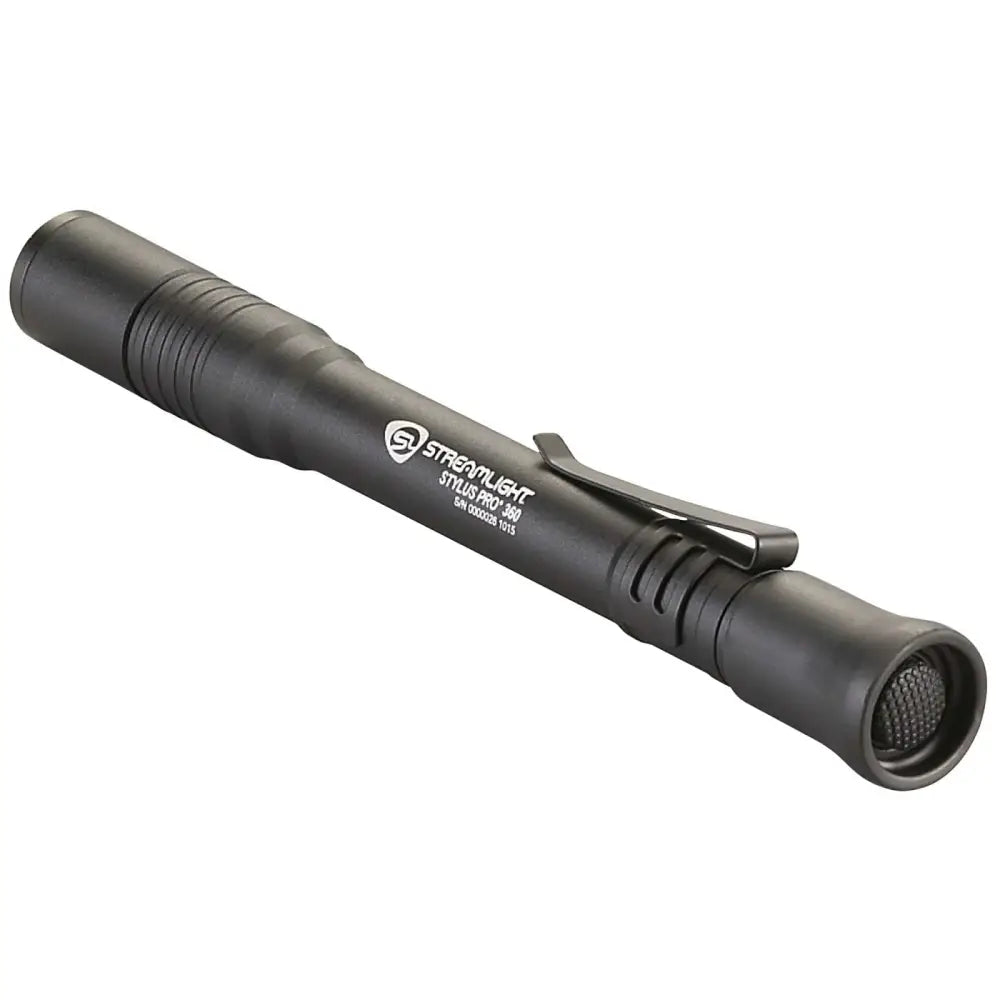 Streamlight Stylus Pro 360 2-AAA Flashlight Clam Pack with Lanyard
