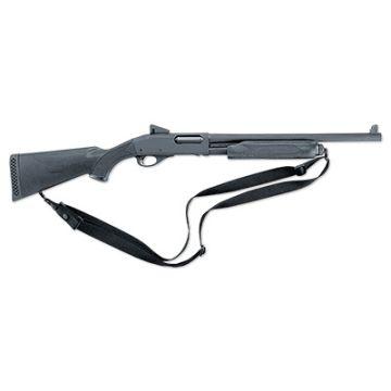 Uncle Mike's Black 1-1/4" Tactical Shotgun Sling Sewn-In Swivels Adjustable Length