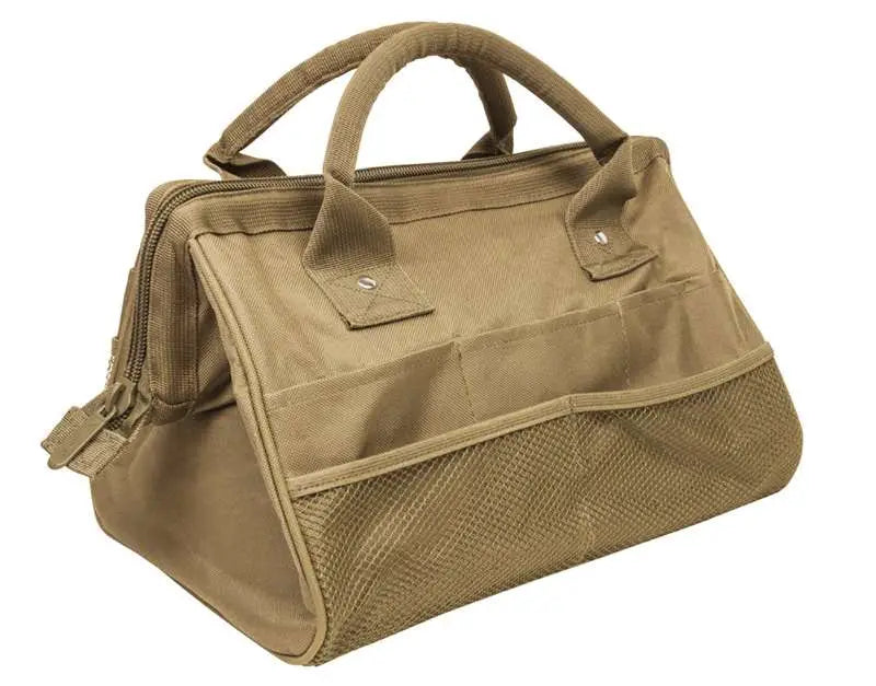 NcStar Tan Firearm Range Bag 13.4L 8.7H 9.2D Inches