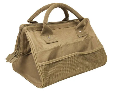 NcStar Tan Firearm Range Bag 13.4L 8.7H 9.2D Inches