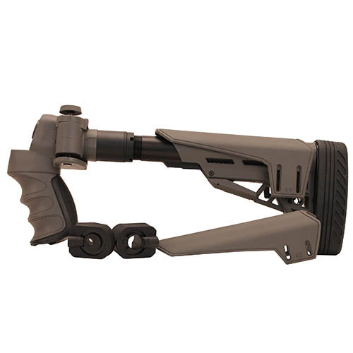 Advanced Technology Moss/Rem/Win 12 Gauge TactLite Adj Side-Folding Stock Dark Gray