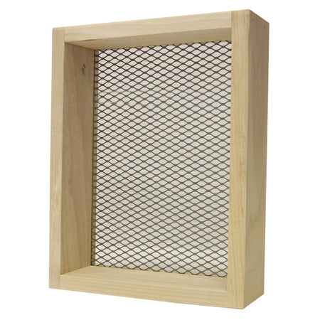 Rickard Wood Frame Deluxe Sifter 1/4in Mesh Screen for Trappers