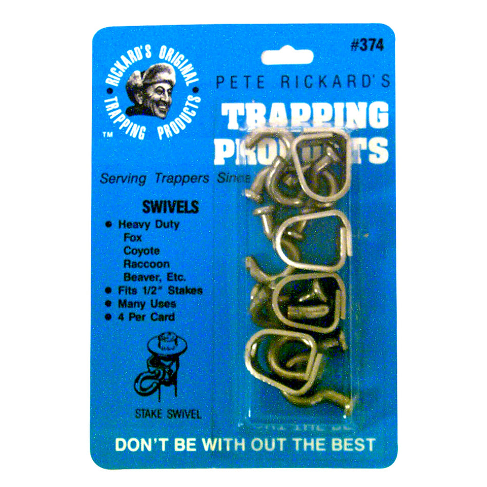 Rickards Trapping Swivels 4 pk. – Large and Strong