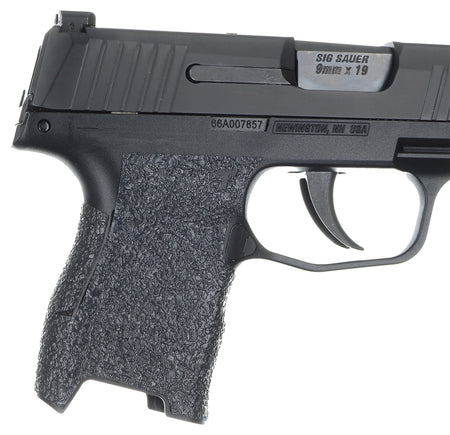 Talon Grips 001R Textured Rubber Adhesive Grip for Sig Compact P320/P250 Medium Module, Black
