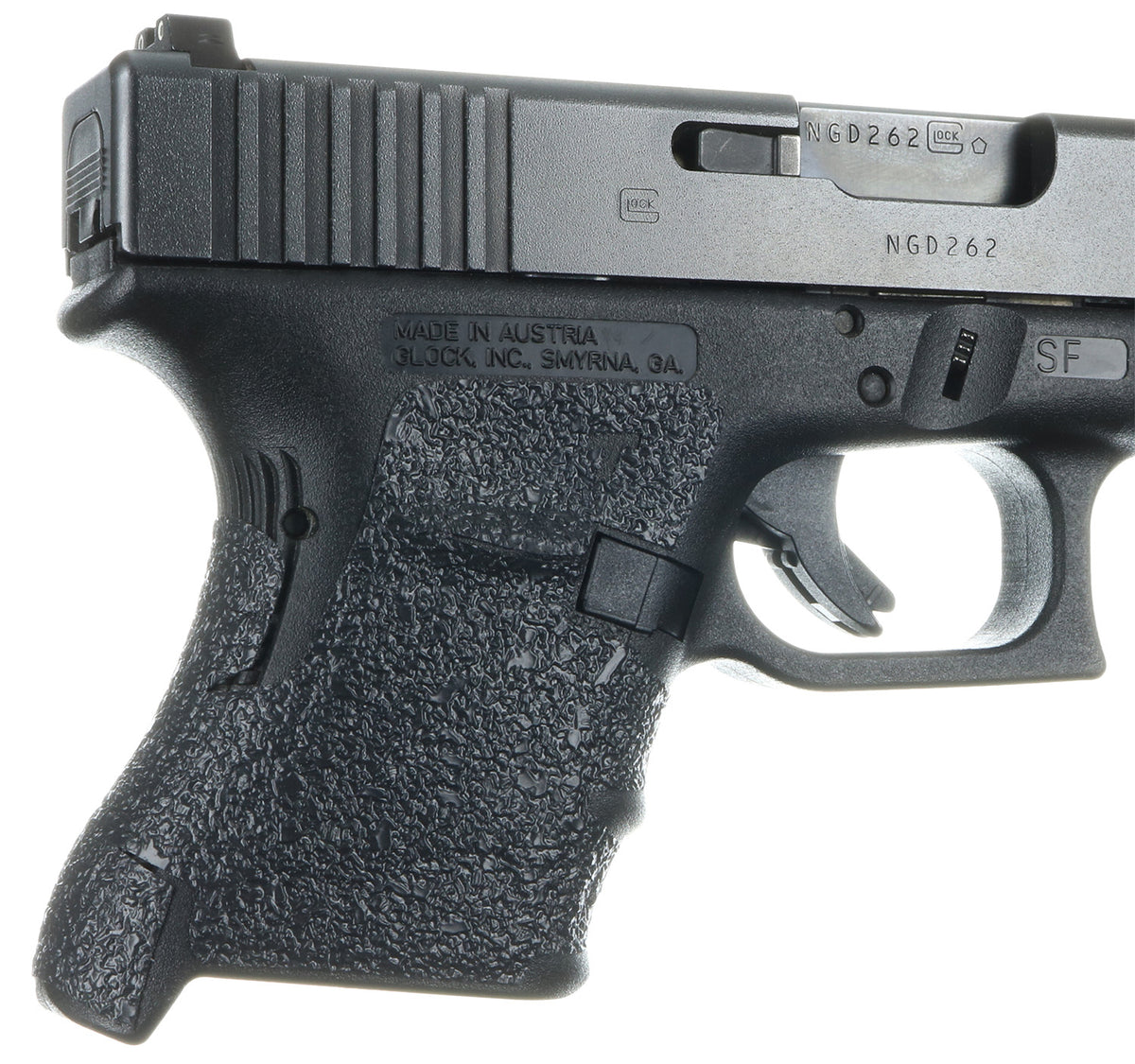 Talon Grips Glock Gen3 29SF/30SF/30S/36 107R Rubber Adhesive Grip Wrap, Black