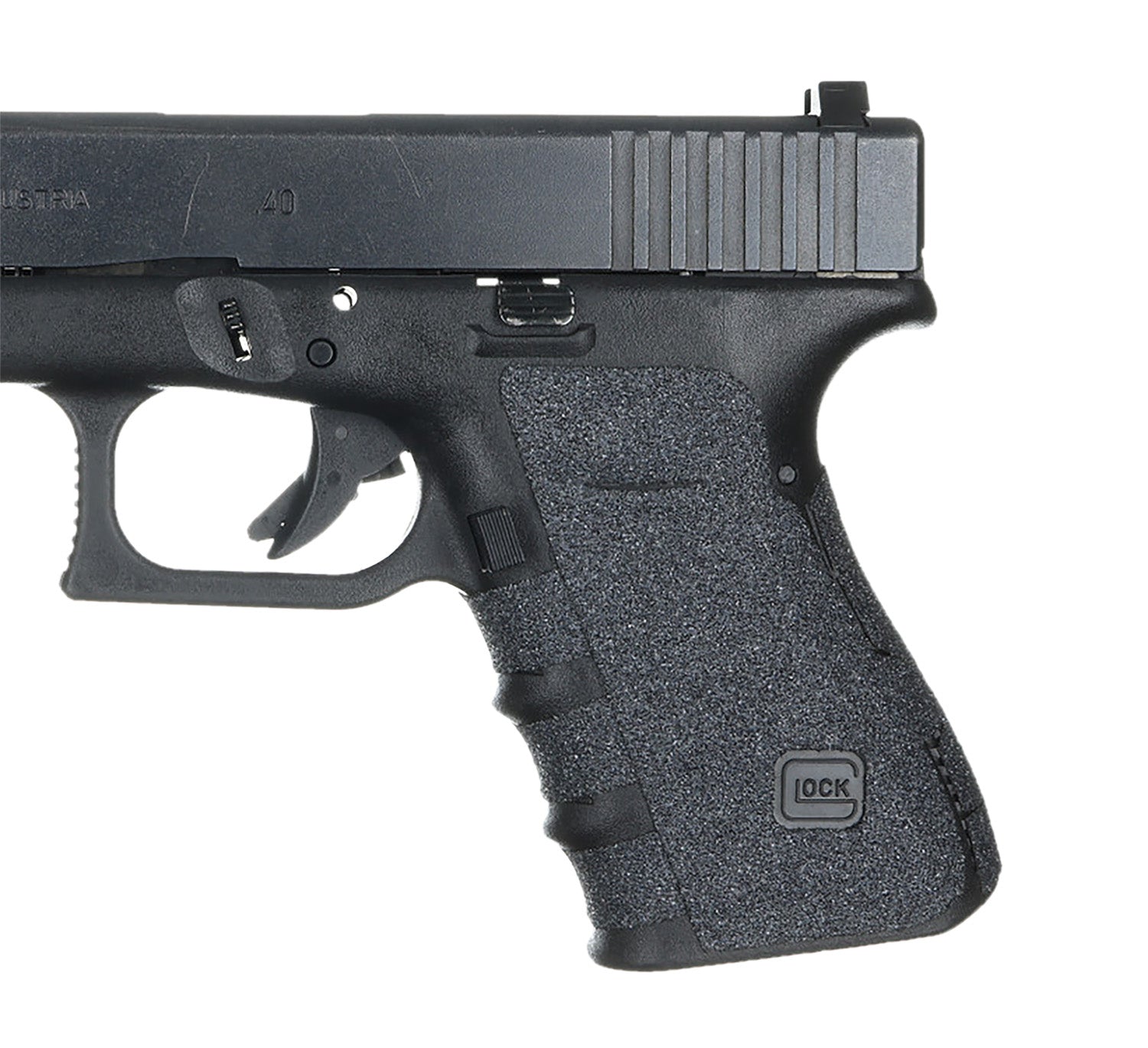 Talon Grips Glock 19/23/25/32/38 Gen4 110G Granulate Grip Wrap No Backstrap, Black