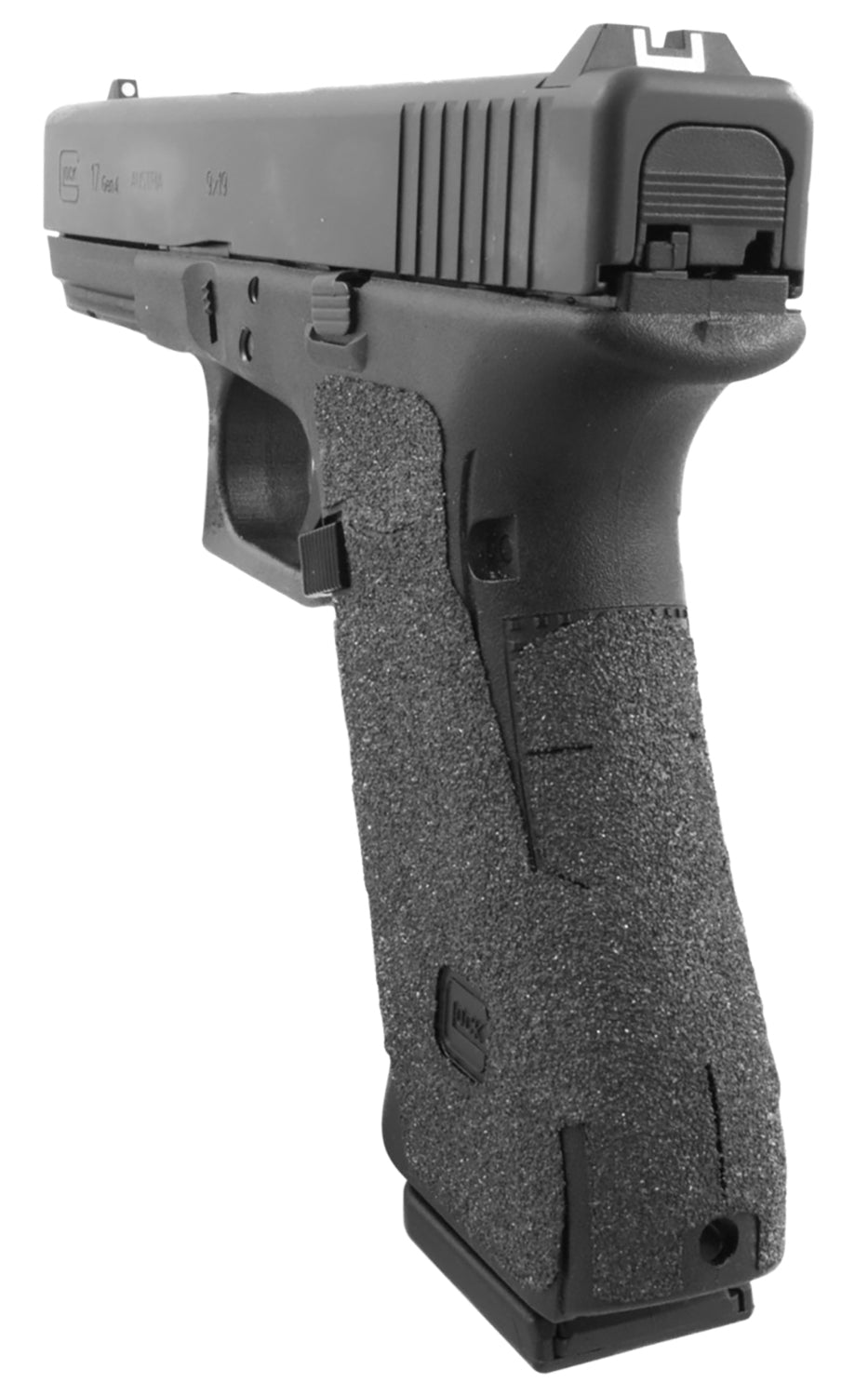 Talon Grips Glock 17/22/24/31/34/35/37 Gen4 113G Granulate Grip Wrap No Backstrap, Black