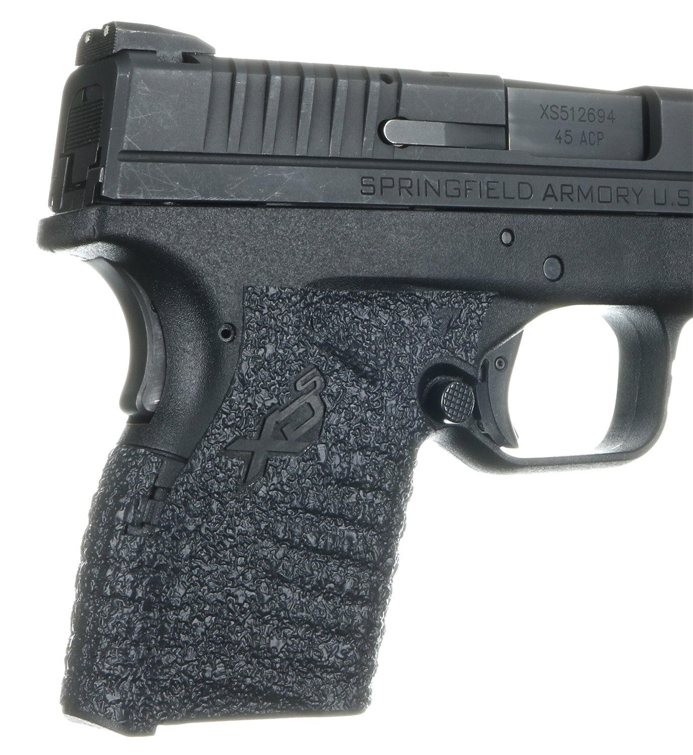 Talon Grips Springfield XD-S 9/40/45 207R Rubber Grip Wrap Small Backstrap, Black