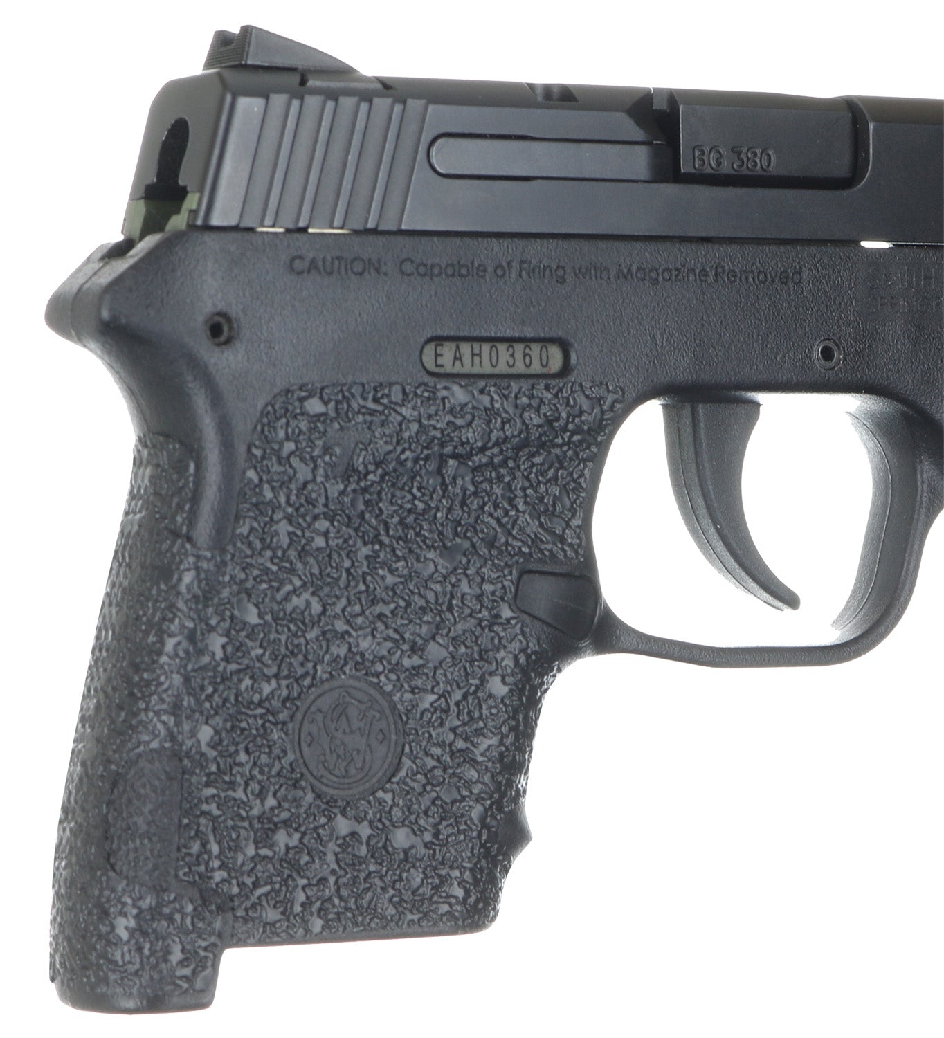 Talon 701R Black Textured Rubber Grip for S&W Bodyguard 380