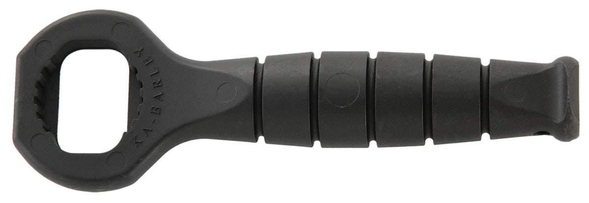 Ka-Bar 9907 Ka-Barley Opener Black Polymer Handle Traditional Oval Design