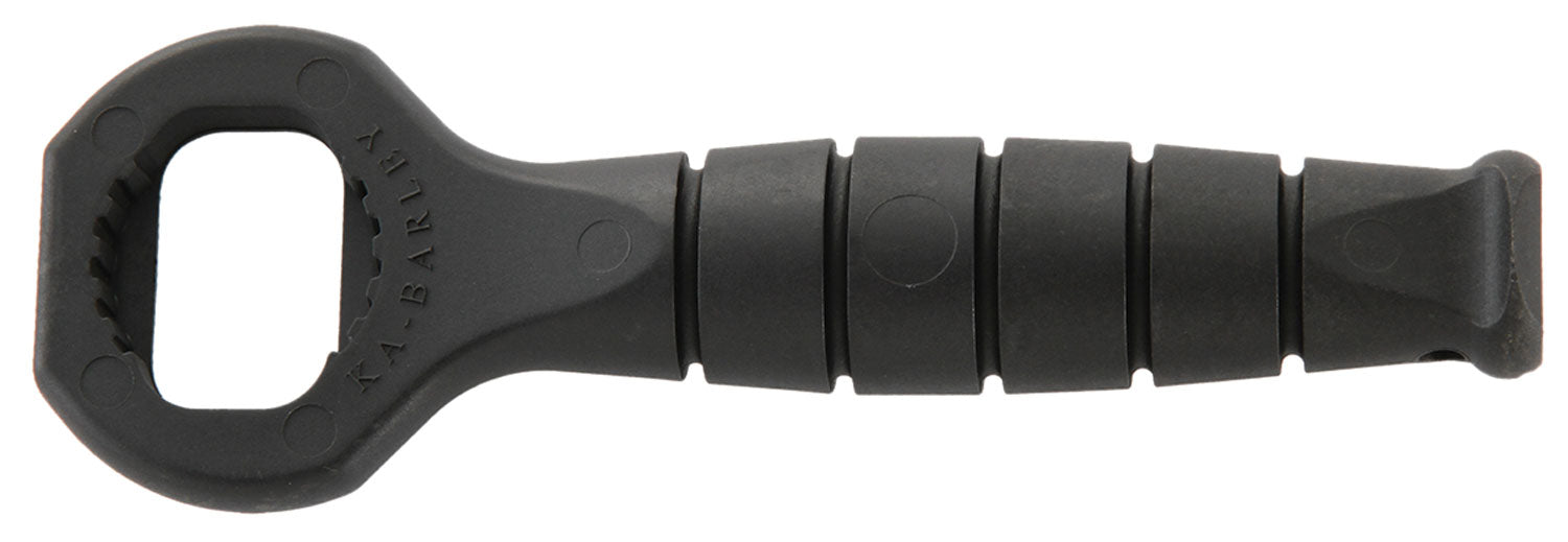 Ka-Bar 9907 Ka-Barley Opener Black Polymer Handle Traditional Oval Design