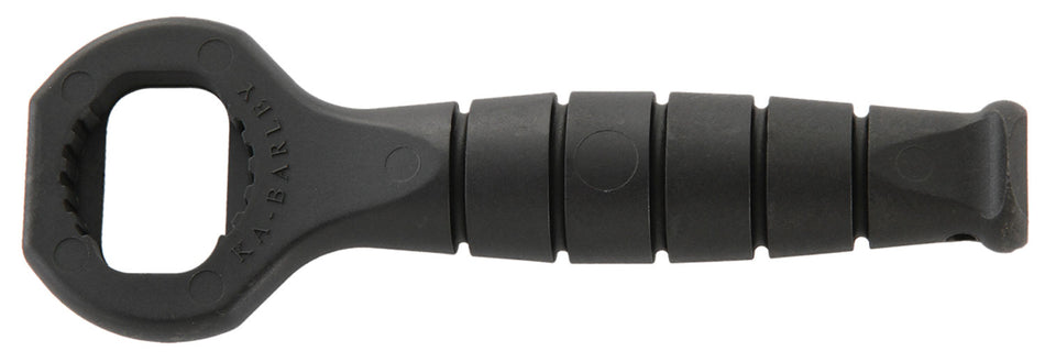 Ka-Bar 9907 Ka-Barley Opener Black Polymer Handle Traditional Oval Design