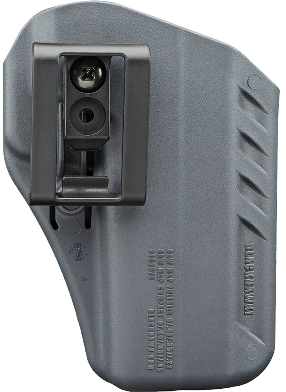 Blackhawk 417502UG A.R.C. IWB Appendix Carry Urban Gray Polymer Holster Fits Glock 19/23/32/45 Ambidextrous