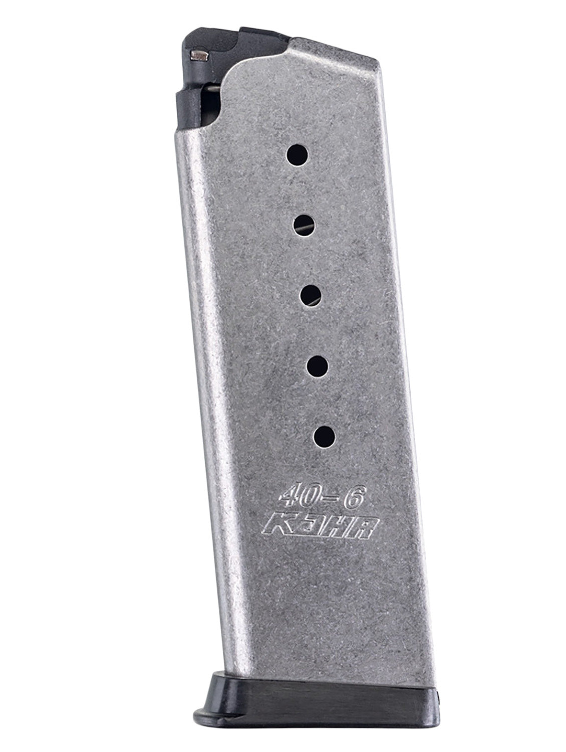 Kahr Arms OEM Stainless .40 S&W 6-Round Pistol Magazine for K/KP/CW Handguns