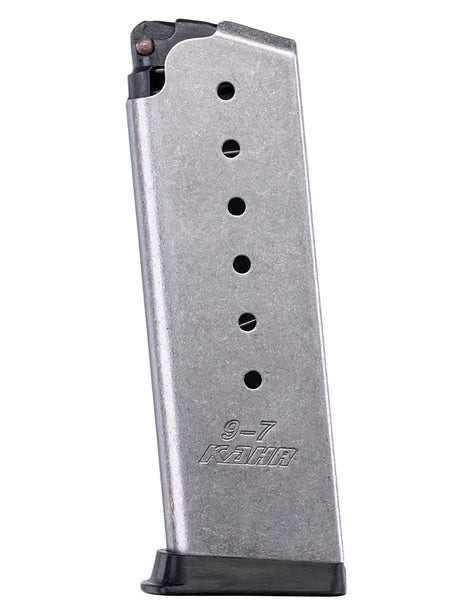 Kahr Arms OEM Stainless 9mm Luger 7-Round Pistol Magazine for K/KP/CW/S Handguns