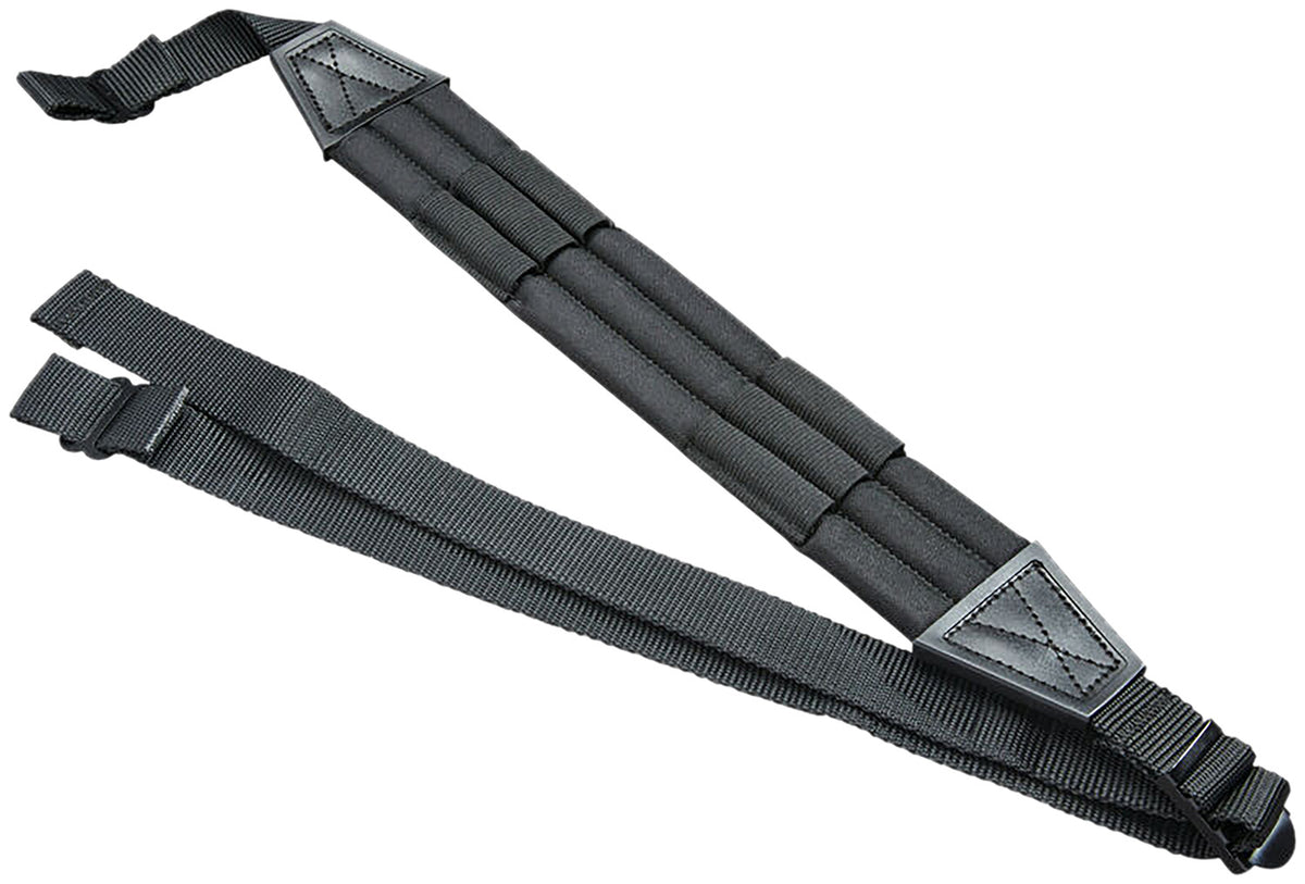 Butler Creek 26972 48-Inch Padded Rifle Cartridge Sling Black Nylon Six-Round Elastic Loops