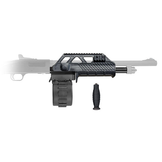 Adaptive Tactical Venom Rotary Mag Conversion Kit 12GA 2.75" 10rd Mossberg 500/88 Black