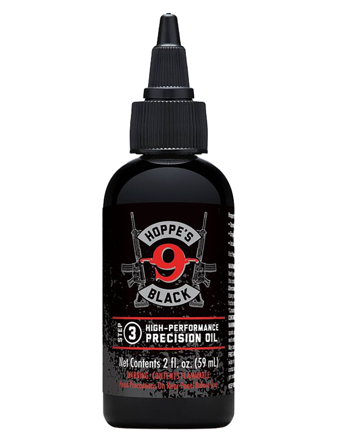 Hoppe's HBL2 Black Gun Oil Protects Against Rust & Corrosion 2 oz. Squeeze Bottle