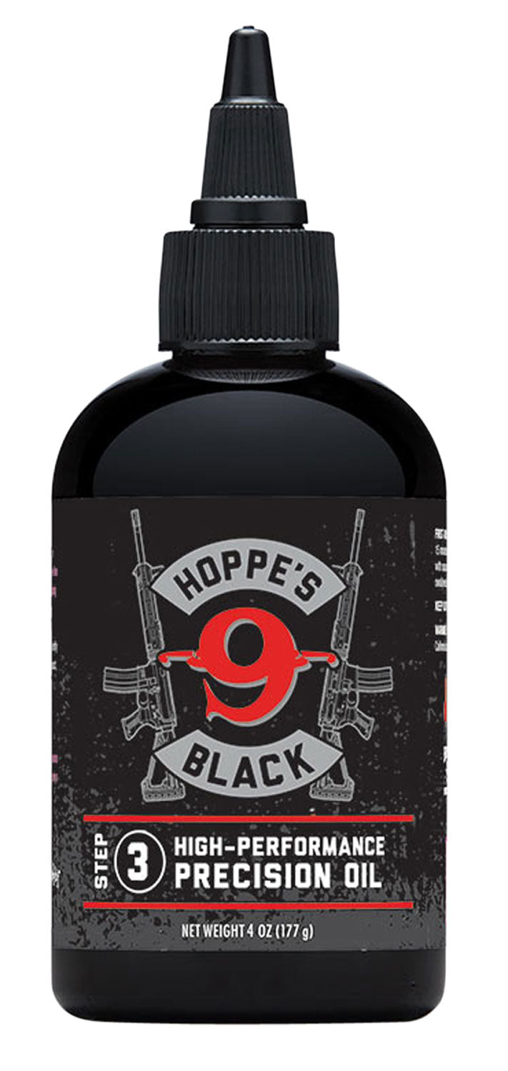 Hoppe's HBL4 Black Gun Oil Prevents Rust & Corrosion 4 oz. Squeeze Bottle