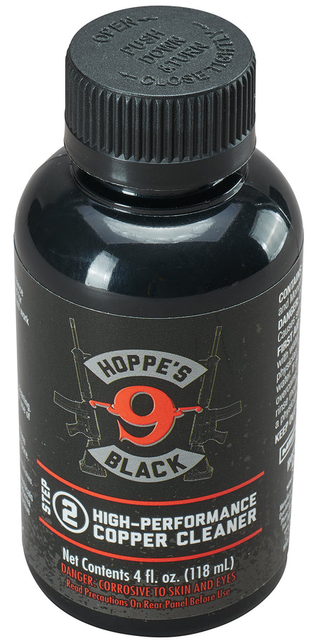 Hoppe's HBCC Black Copper Cleaner for High Round Count Firearms 4 oz.