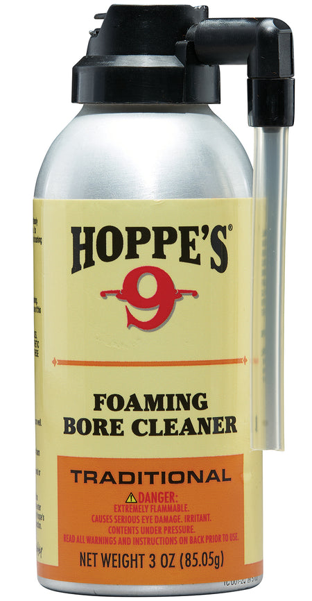 Hoppe's No. 9 Foaming Bore Cleaner 3 oz Spray Bottle Model 907