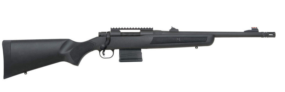 Mossberg 27738 MVP Patrol Full Size 308 Win/7.62 NATO 10+1 16.25" Blued Threaded Bull Barrel, Blued Stainless Steel Receiver w/Picatinny Rail, Black Fixed Synthetic Stock, Right Hand