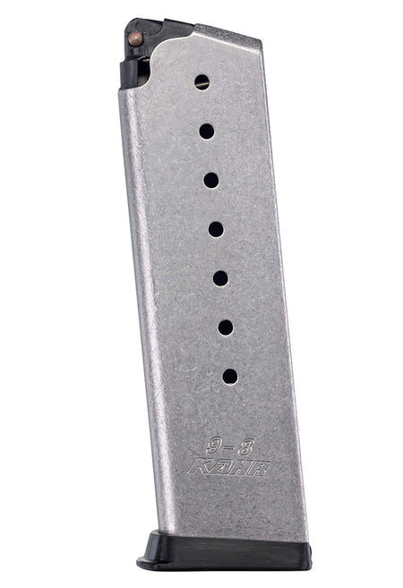 Kahr Arms OEM Stainless 9mm Luger 8-Round Pistol Magazine for CT/KT/TP/ST Handguns