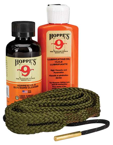 Hoppe's 1-2-3 Done Cleaning Kit 30 Caliber Rifles with BoreSnake & Lubricating Oil